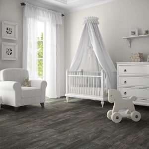 Pram in baby room | Gillenwater Flooring