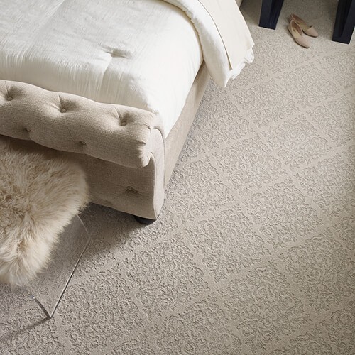 White Carpet design | Gillenwater Flooring