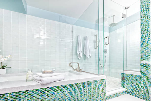 Lavish bathroom tiles | Gillenwater Flooring