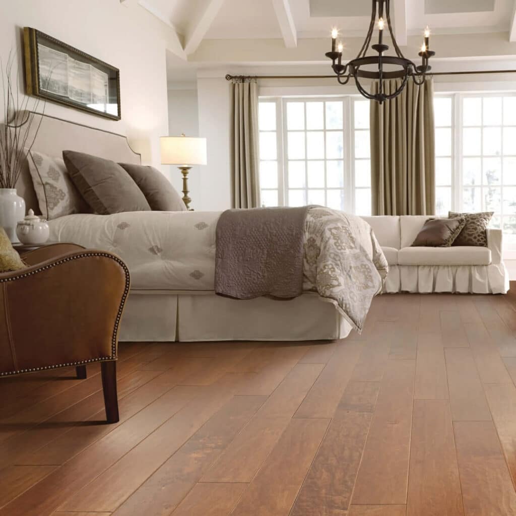 Bedroom hardwood | Gillenwater Flooring