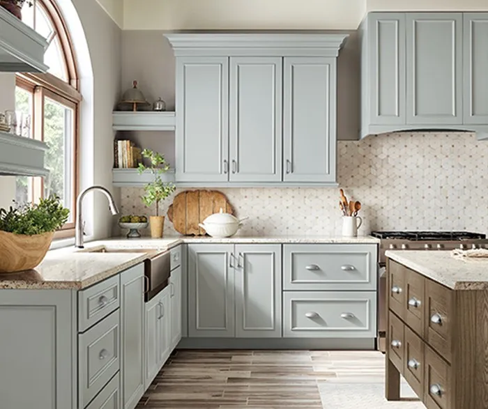 kraftmaid-oak-island Kitchen Cabinet | Gillenwater Flooring
