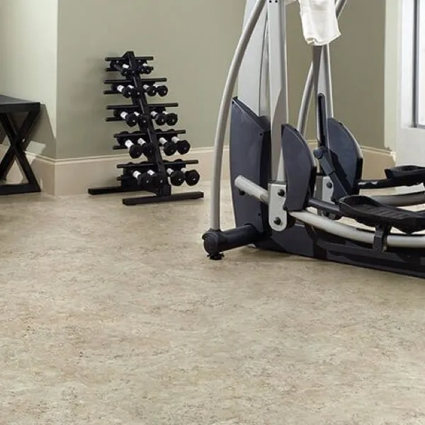 Gym room vinyl | Gillenwater Flooring